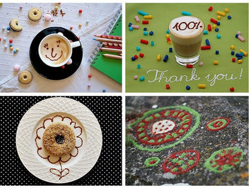 Coffee Art And Spice Pen for Coffee Cake