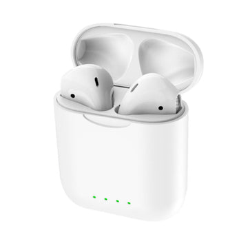 COLOR BLOCK DUAL Chamber One Touch Connect Earbuds With Charger.