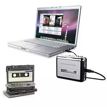 2 in 1 Audio Cassette to MP3 Music converter - VistaShops - 1