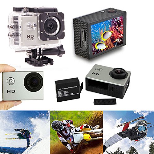 4K Action Pro Waterproof All Digital UHD WiFi Camera + RF Remote And Accessories Vista Shops