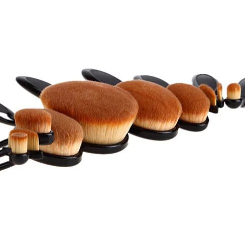 BEAUTY EXPERTS Set of 10 Beauty Brushes - VistaShops - 3
