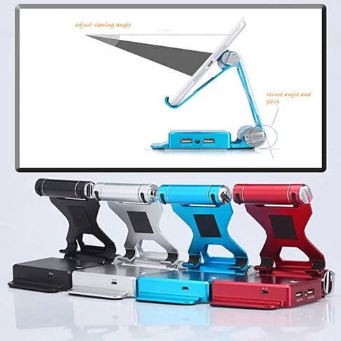 Podium Style Stand with Extended Battery - Up to 200% for iPad ,iPhone or any smart gadgets - VistaShops - 2