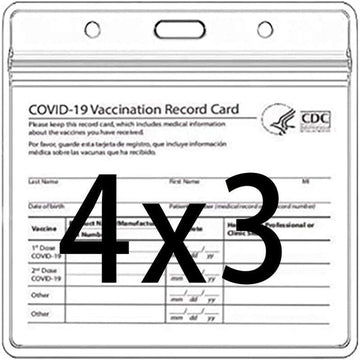 I Vaccinated Card Keeper