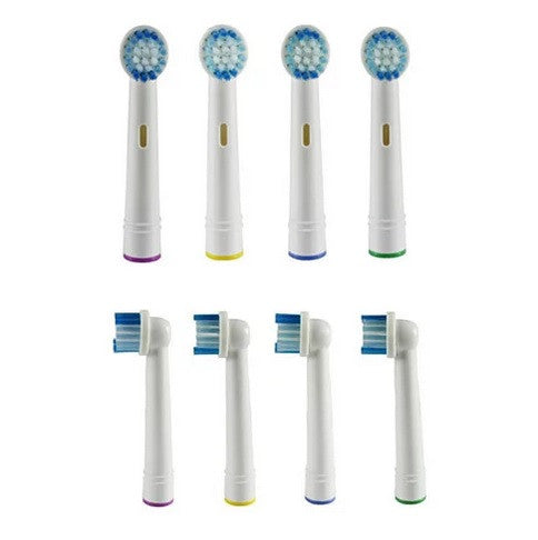 8 Replacement Brush Heads for Oral B Electric Brush - VistaShops - 1