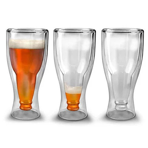 Bottoms Up Cheers N Beers Bottle In Cup - VistaShops - 4