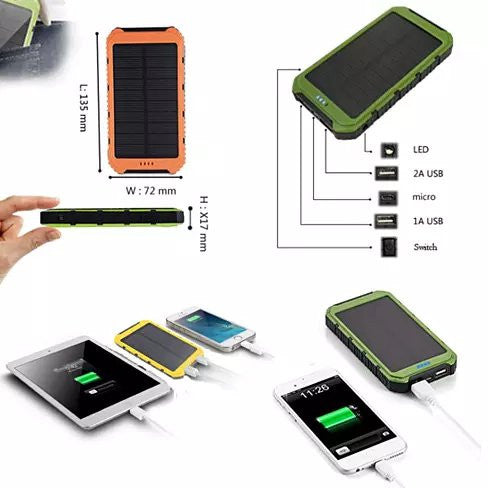 Roaming Solar Power Bank Phone or Tablet Charger - VistaShops - 2