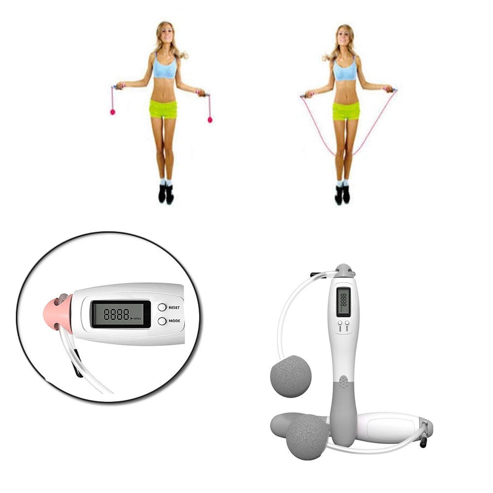 Home Gym Full Body Exerciser - Electronic Jump Skip Rope for any one Vista Shops